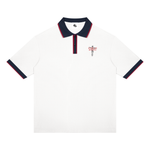 Unisex Color Block Polo Shirt