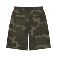 Men's Wide Leg Camo Shorts