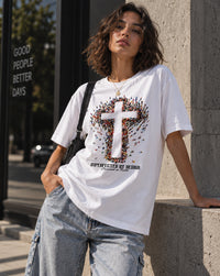 Heavyweight Vintage Washed Frayed T-Shirt