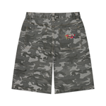 Men's Wide Leg Camo Shorts
